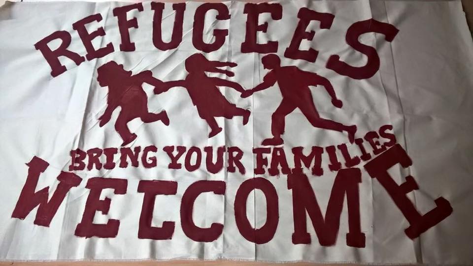 Refugees Welcome - kein Mensch ist illegal